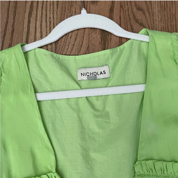 NICHOLAS Brynn Silk Mini Dress - Picture 4 of 10